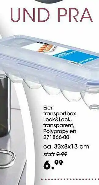 Möbel Martin Eier Trasportbox Lock&lock Angebot