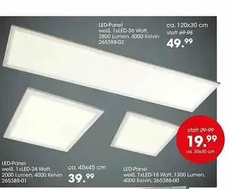 Möbel Martin Led Panel Angebot