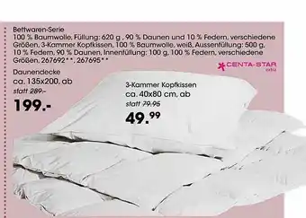 Möbel Martin 3-kammer Kopfkissen Centa-star Angebot