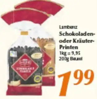 inkoop Lambertz Schokoladen-oder Kräuter Printen 200 g Beutel Angebot