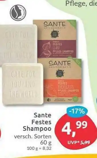 Budni Sante Festes Shampoo Angebot