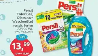 Budni Persil Color Gel, Discs Oder Waschmittel Angebot