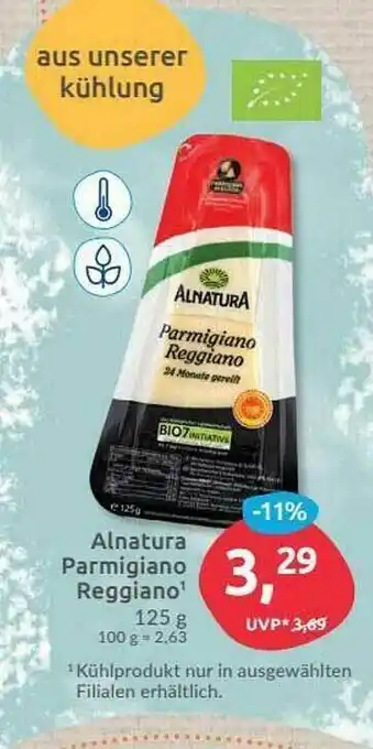 Budni Alnatura Parmigiano Reggiano Angebot