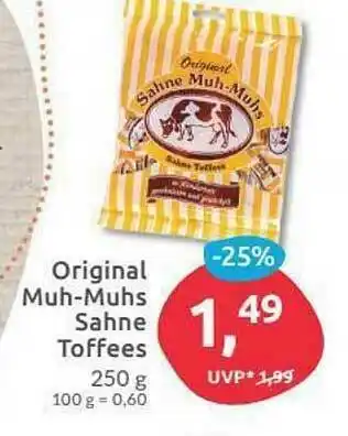 Budni Original Muh-muhs Sahne Toffees Angebot