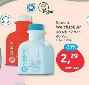 Budni Sansin Weichspüler Angebot