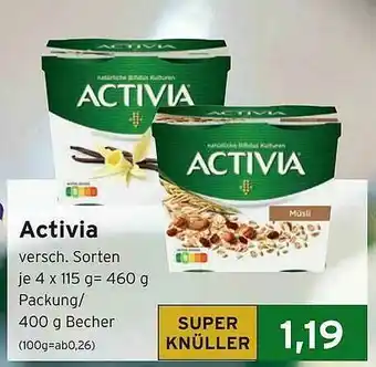 CAP Markt Activia Angebot