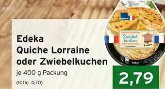 CAP Markt Edeka Quiche Lorraine Oder Zwiebelkuchen Angebot