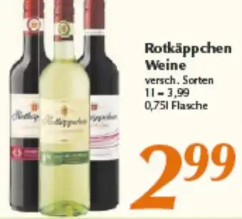 inkoop Rotkäppchen Weine 0,75 L Flasche Angebot