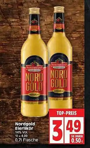 Edeka Nordgold Eierlikör Angebot