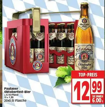 Elli Markt Paulaner Oktoberfest-bier Angebot