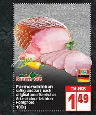 Elli Markt Bauern Gut Farmerschinken Angebot