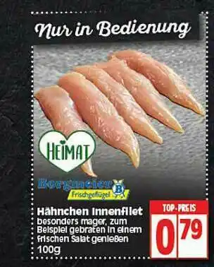 Elli Markt Hähnchen Innenfilet Angebot