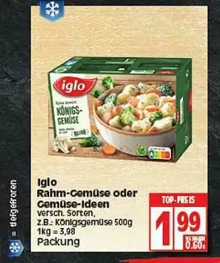 Elli Markt Iglo Rahm-gemüse Oder Gemüse-ideen Angebot