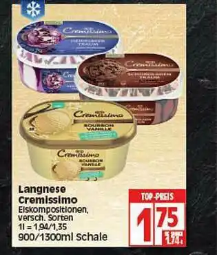 Elli Markt Langnese Cremissimo Angebot