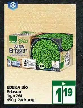 Elli Markt Edeka Bio Erbsen Angebot