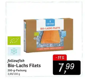 KONSUM Followfish Bio-lachs Filets Angebot