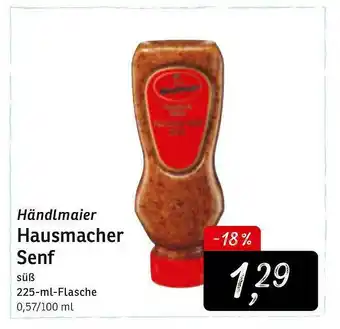 KONSUM Händlmaier Hausmacher Senf Angebot