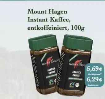 LPG Biomarkt Mount Hagen Instant Kaffee Entkoffeiniert Angebot