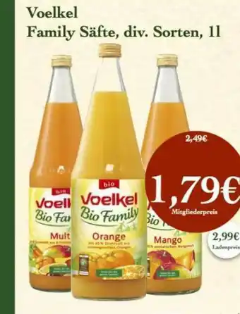 LPG Biomarkt Voelkel Family Säfte Angebot