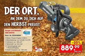 Netto Marken-Discount Sauger Und Häcksler Gsh 6501b Angebot