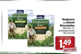 Wasgau Bergbauern Und Almzeit Käsescheiben Angebot