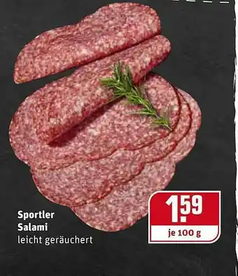 REWE Sportler Salami Angebot