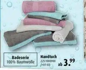 ROLLER Handtuch Angebot