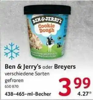 Selgros Ben & Jerry's Oder Breyers Angebot