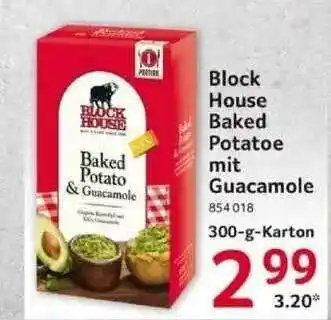 Selgros Block House Baked Potatoe Mit Guacamole Angebot