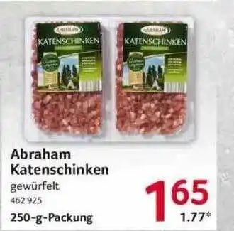 Selgros Abraham Kantenschinken Angebot