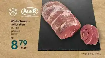 Selgros Ager Wildschweinrollbraten Angebot