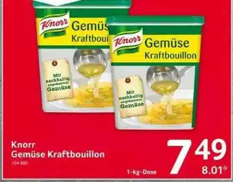 Selgros Knorr Gemüse Kraftbouillon Angebot