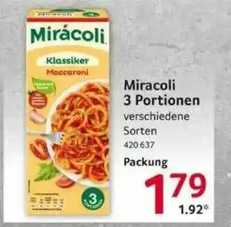 Selgros Miracoli 3 Portionen Angebot