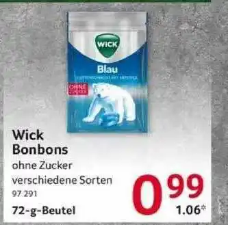 Selgros Wick Bonbons Angebot