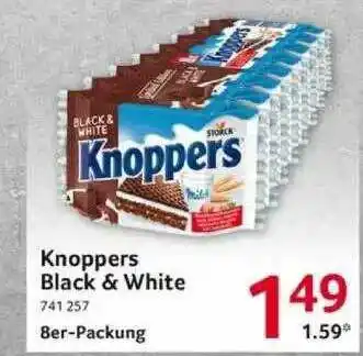 Selgros Knoppers Black & White Angebot