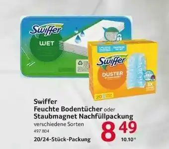 Selgros Swiffer Feuchte Bodentücher Oder Staubmagnet Nachfüllpäckung Angebot