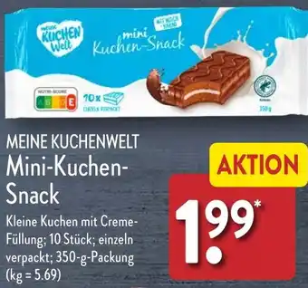 Aldi Nord MEINE KUCHENWELT Mini-Kuchen Snack 350 g Packung Angebot