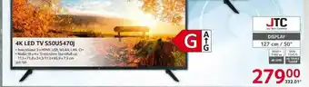 Selgros Jtc 4k Led-tv S50u5470j Angebot