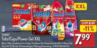 Aldi Nord SOMAT Tabs/Caps/Power-Gel XXL Angebot