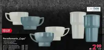 Selgros Porzellanserie „cups” Creatable Angebot