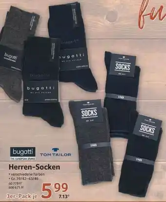 Selgros Bugatti Oder Tom Tailor Herren-socken Angebot