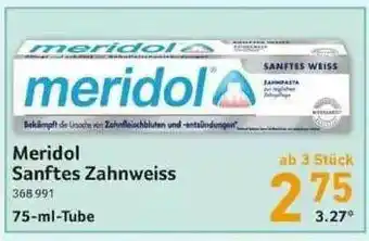 Selgros Meridol Sanftes Zahnweiss Angebot