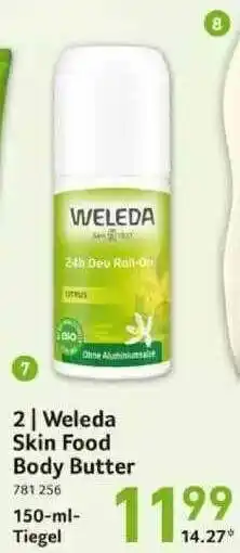 Selgros Weleda Skin Food Body Butter Angebot