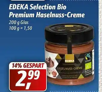 Simmel Edeka Selection Bio Premium Haselnuss-creme Angebot