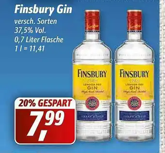 Simmel Finsbury Gin Angebot