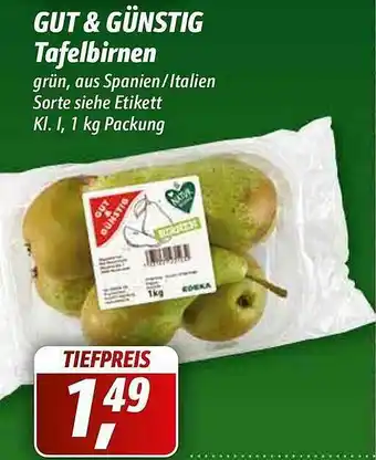 Simmel Gut & Günstig Tafelbirnen Angebot