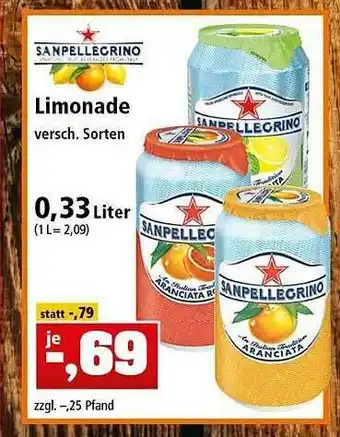 Thomas Philipps Sanpellegrino Limonade Angebot