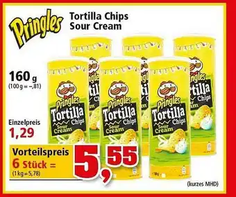 Thomas Philipps Pringles Tortilla Chips Sour Cream Angebot