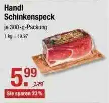 V Markt Handl Schinkenspeck Angebot