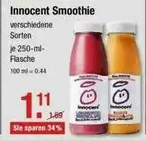 V Markt Innocent Smoothie Angebot